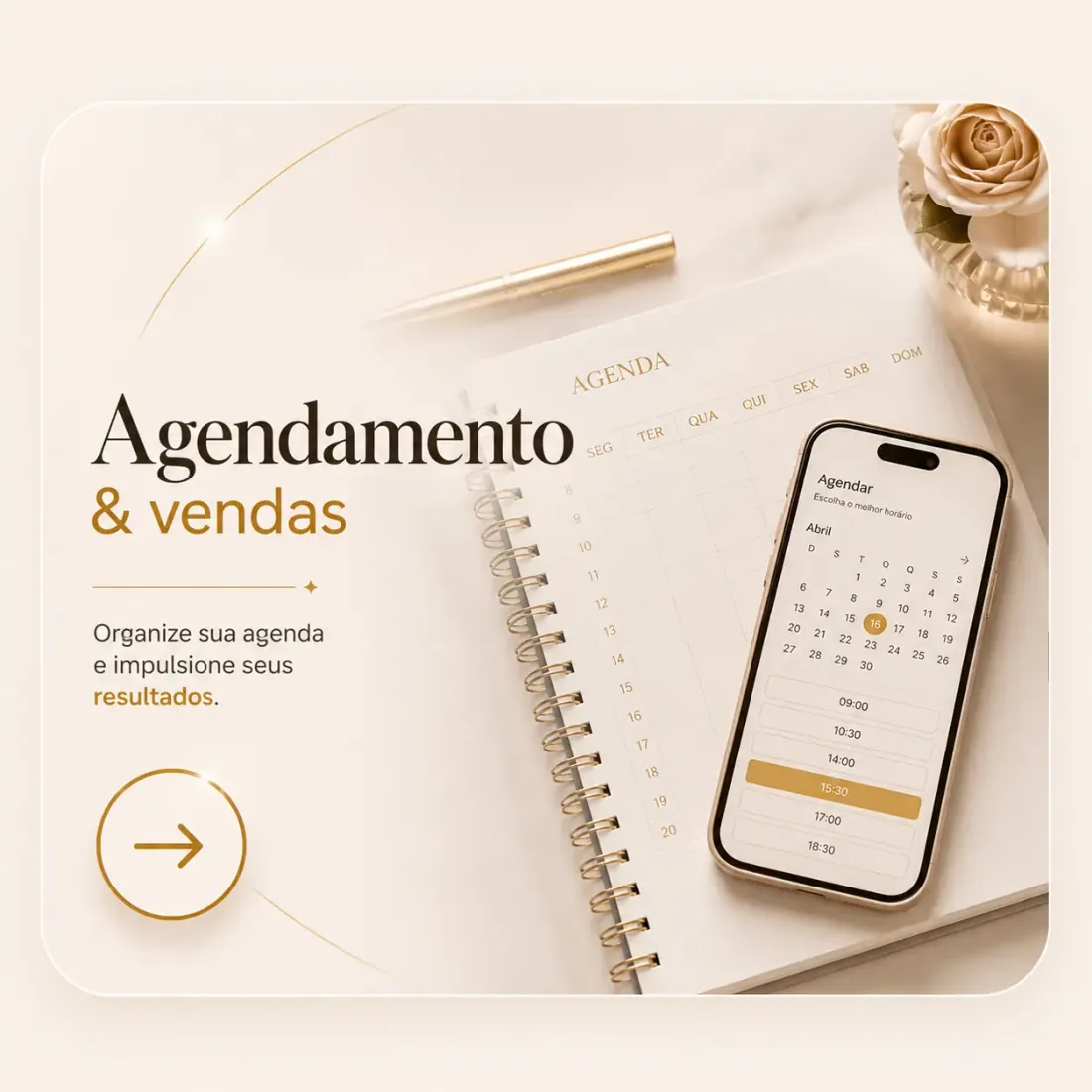 Agendamento & vendas