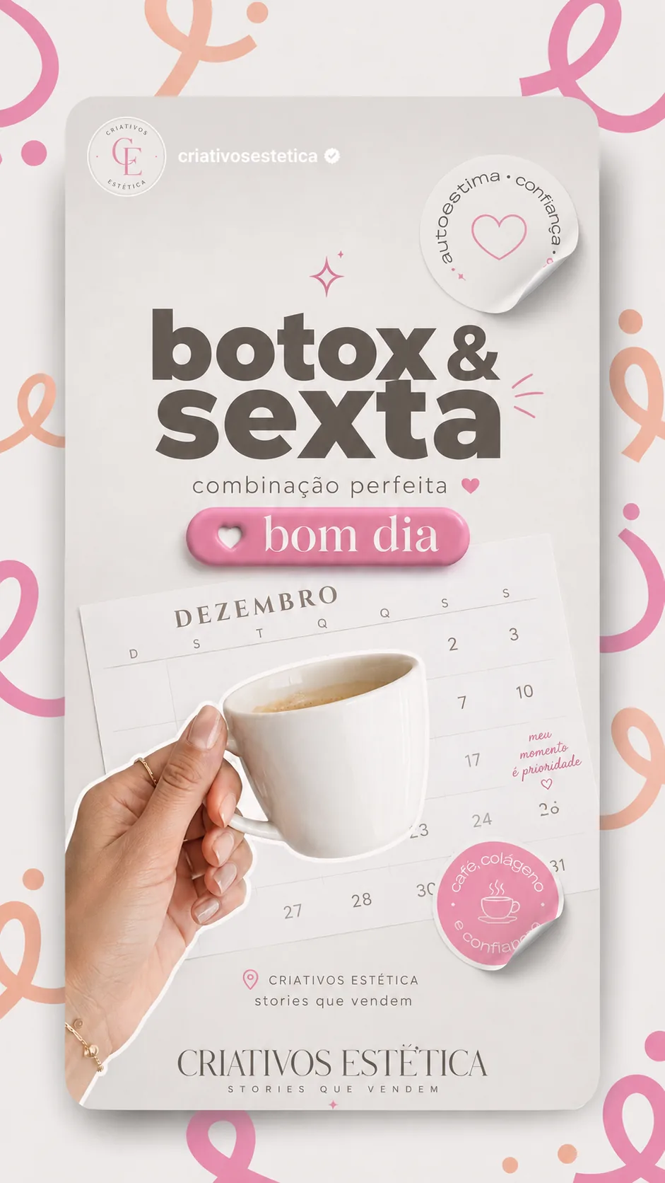 Rotina pós-botox