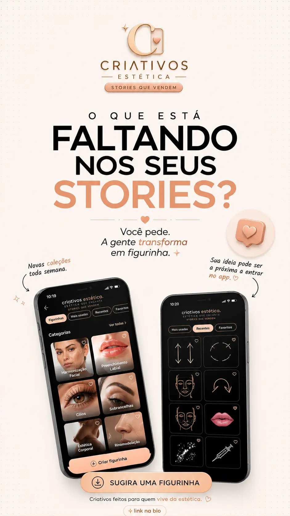 O que falta nos Stories
